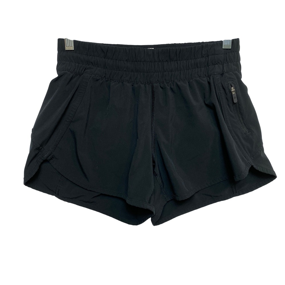 Lululemon Shorts Womens 6 Black Tracker Short V 4" Inseam Athletic Workout